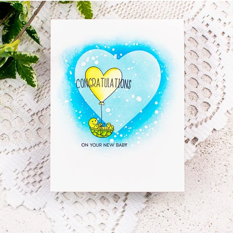 

LIFTING HEARTS Metal Cutting Dies and Stamps For Scrapbooking Practice Hands-on DIY Album Card Handmade Tools