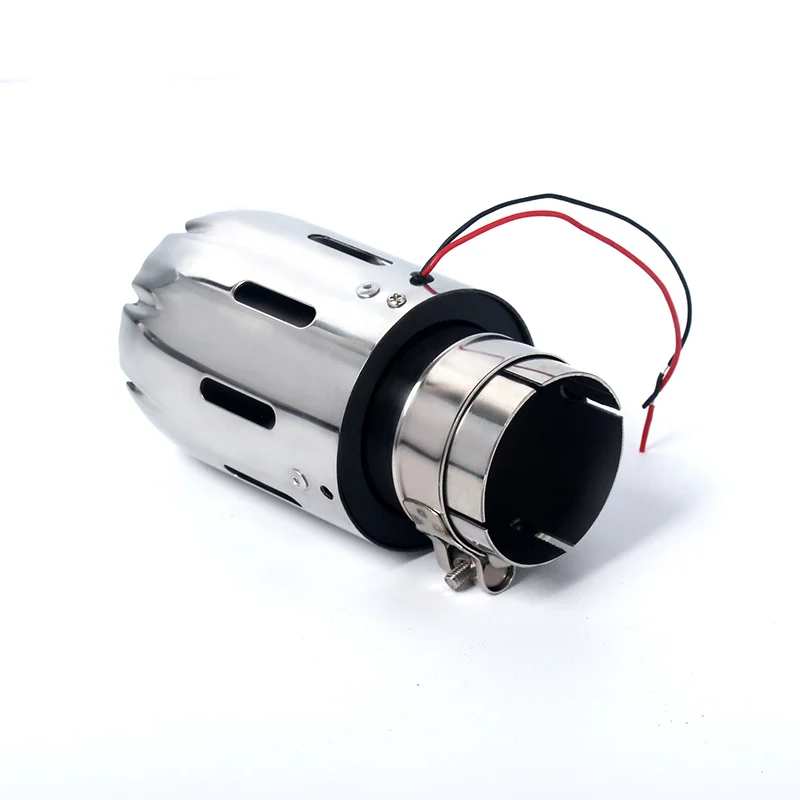 Светодиодный глушитель 12 В наконечник для автомобиля синий красный цвет 100%