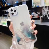 dream watercolor mobile phone case for iphone 11 pro x xs max xr 7 8 plus se 2020 transparent soft back cover new product