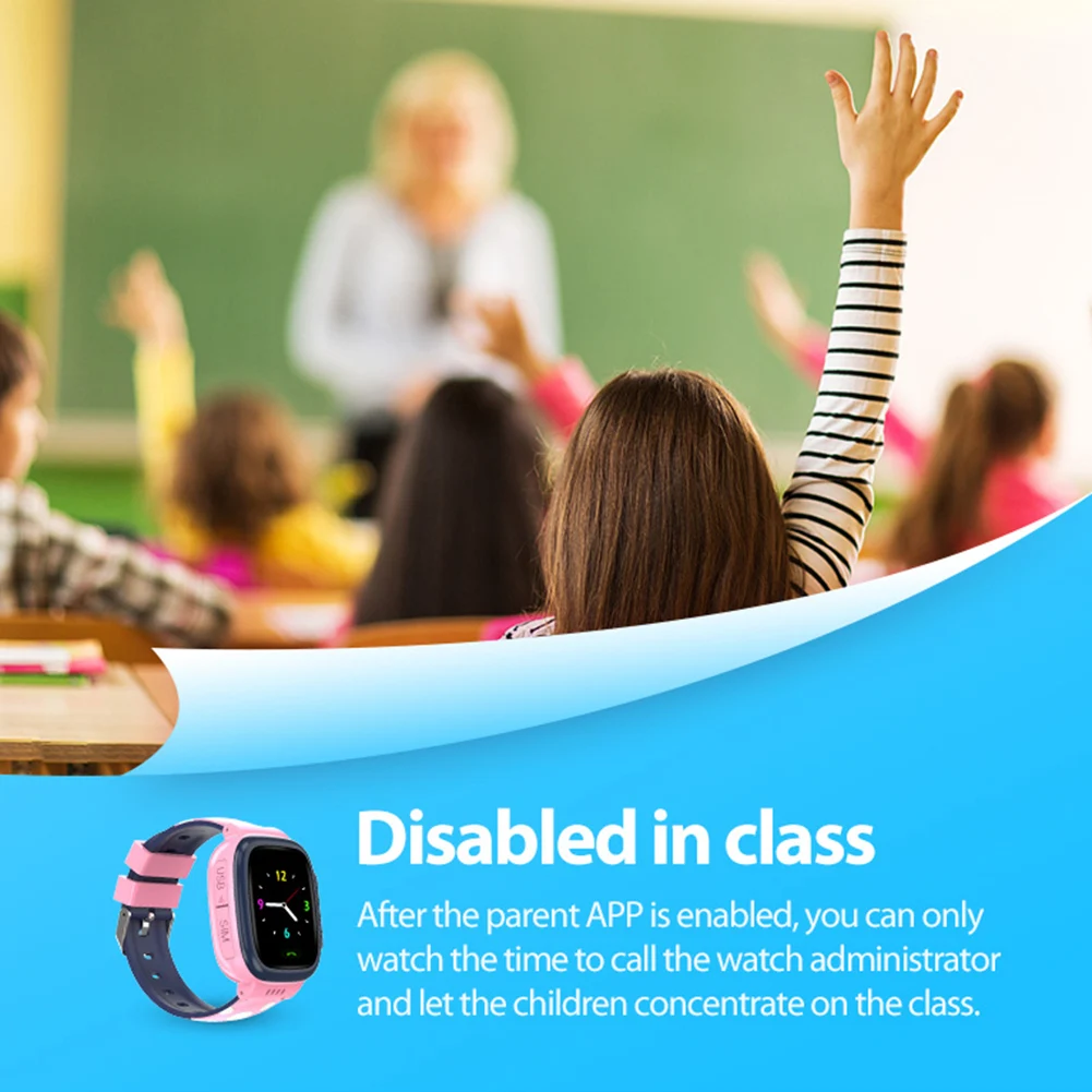 Детские умные часы с сенсорным экраном позиционирование SOS одной кнопкой помощь