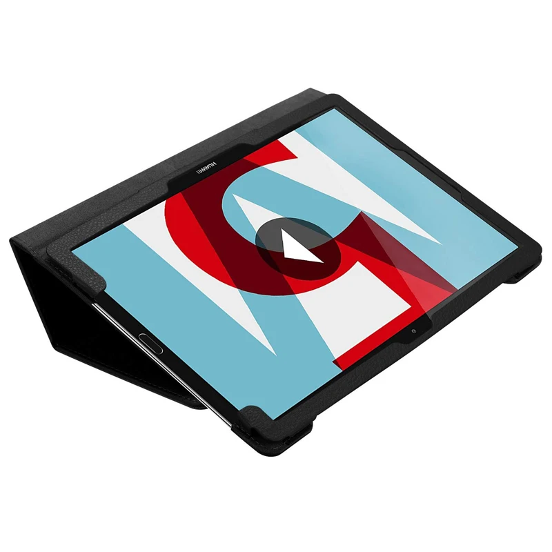 Чехол для Huawei MediaPad M5 10 8 чехол с автоматическим просыпанием сна из искусственной