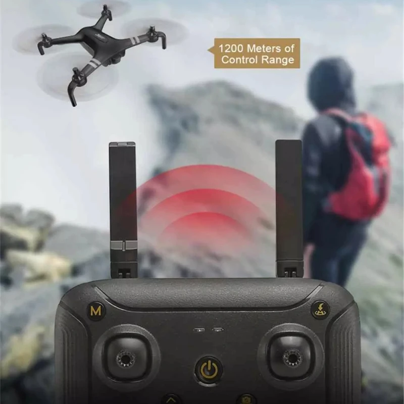 

Brushless 5G WIFI Remote Control Drone GPS 2-Axis Gimbal Stabilizer 4K Camera Dual Altitude Hold Auto Follow FPV RC Quadcopter