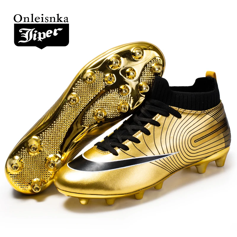 Men Soccer Shoes Kids Football Boots Women Breathable Cleats Antiskid Chaussure Outdoor | Спорт и развлечения