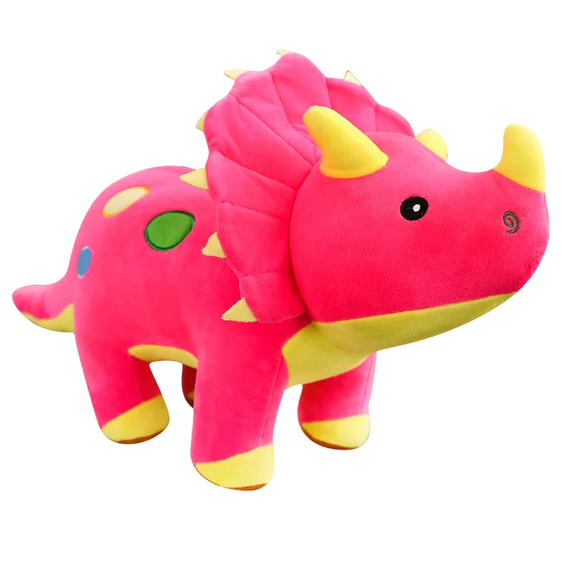 40/60/100cm Soft Triceratops Stegosaurus Creative Big Dinosaur Plush Toy Animal Doll Stuffed Kid Dinosaurs Pillow Birthday Gifts - купить по