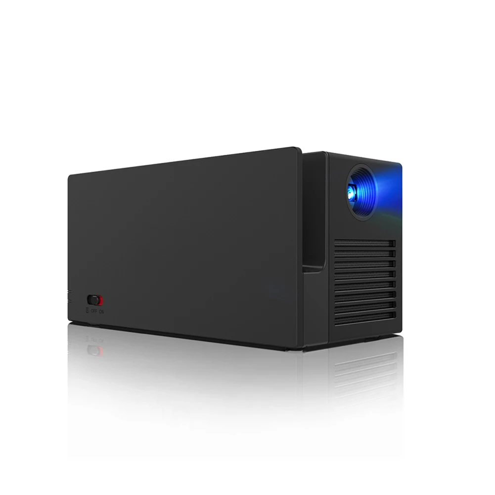 

Portable Game Projector HD 120in Large Screen Projection Long Battery Life Projector for Switch Games PUO88