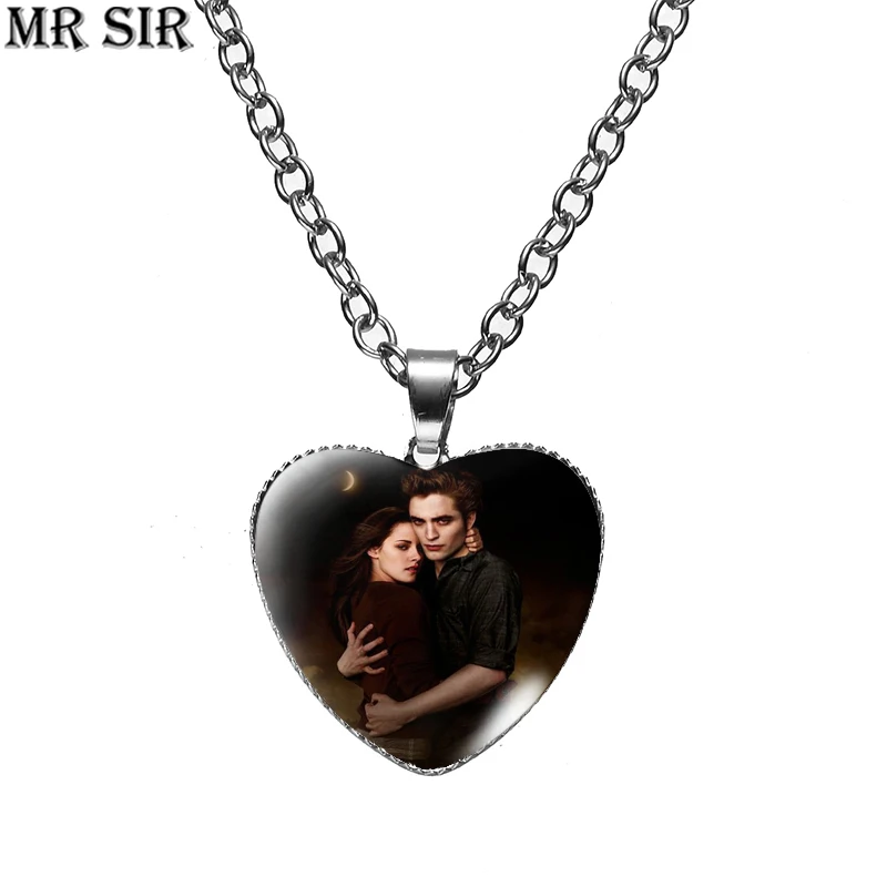 Ожерелье с подвеской в виде сердца из фильма Сумерки | Украшения и аксессуары