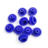 blue 4wd conversion gear laminated double layer plastic cog wheel reduction pinion toy accessories 24182b 0 5m