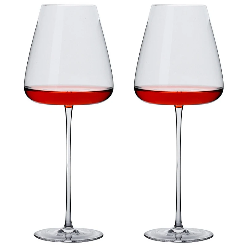Стеклянный бокал для красного вина шампанского Бордо бордового цвета 2 шт. 700 мл/900