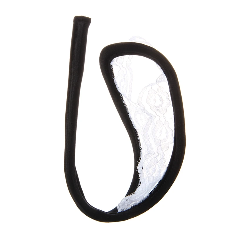 1pcs Sexy Women C-String Thong Lace Panty White + Black & Heart-Shaped Butterfly Pattern Pink | Детская одежда и обувь