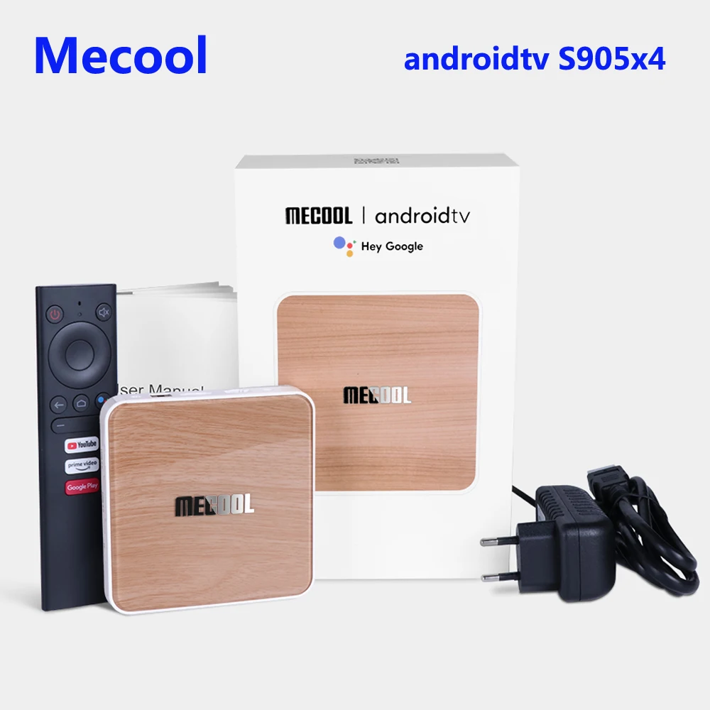 ТВ-приставка Mecool KM6 classic Deluxe Android 10 Amlogic TV S905x4 A Google Сертифицированный Двойной Wi-Fi 6