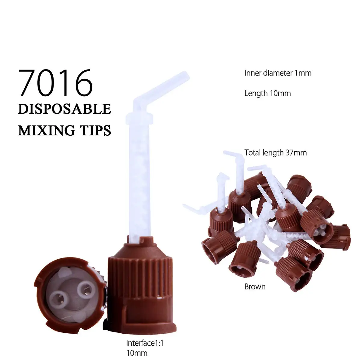 50 шт./упак. стоматологический силиконовый впечатление советы по смешиванию