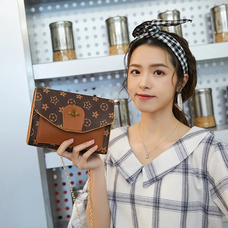 Bolsa feminina Bolsos mujer de marca famosa 2019 Мини РЕТРО ПРИНТ одежда женские сумки с цепочкой на
