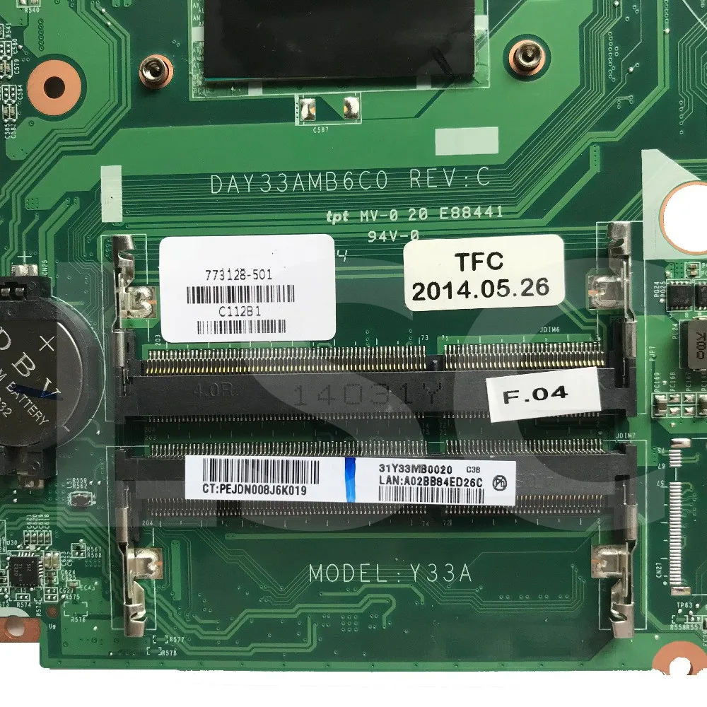 СОП 17 3 &quotдюймов для HP Envy 17-K 17T-K M7-K010DX материнская плата портативного компьютера с