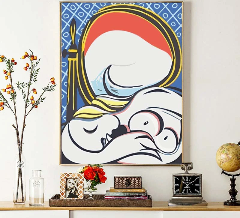 Балала &quotсделай сам&quot Современная Абстрактная живопись маслом по номерам Wall Art