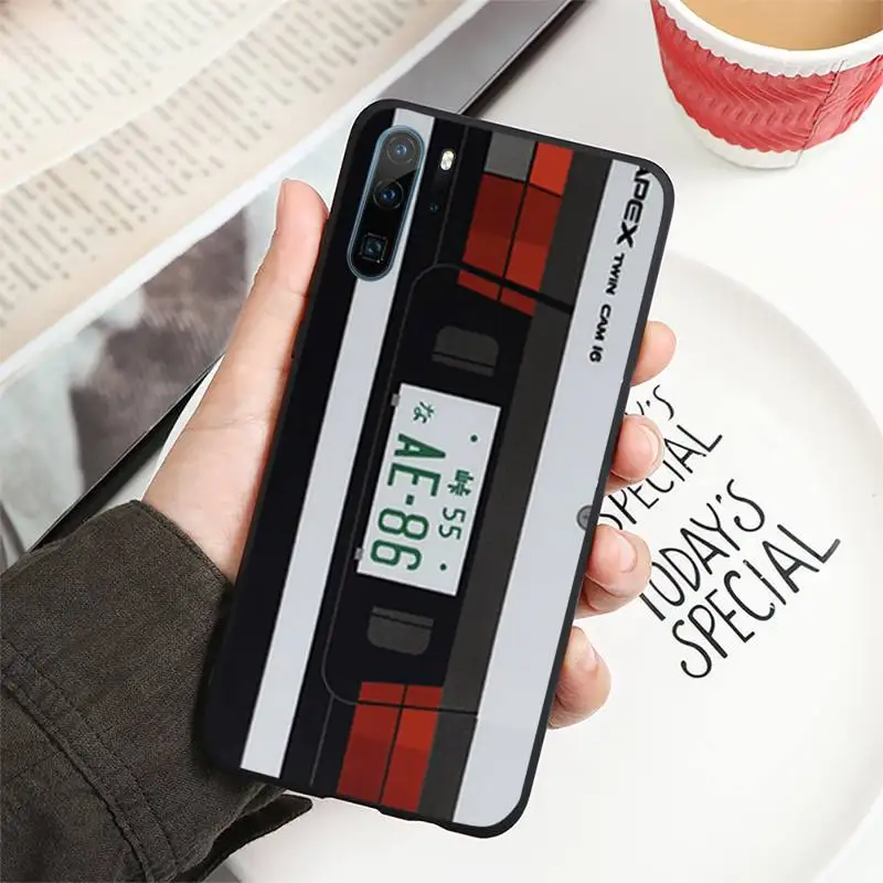 

Initial D AE86 Phone Case For Huawei P20 P30 P40 lite Pro P Smart 2019