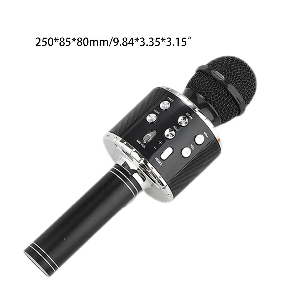 Q9 Bluetooth микрофон Беспроводной Мобильный телефон Пойте и записывайте Портативный