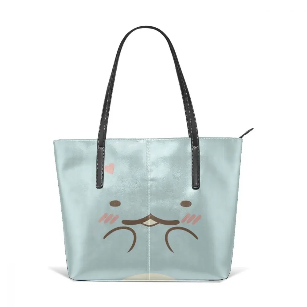 Sumikko Gurashi Сумочка сумки с верхней ручкой большая Подростковая кожаная сумка-тоут