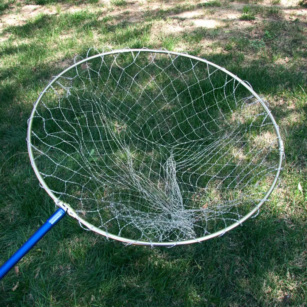 Рыболовная сеть для ловли нахлыстом мягкая резиновая сетка окуня безопасная