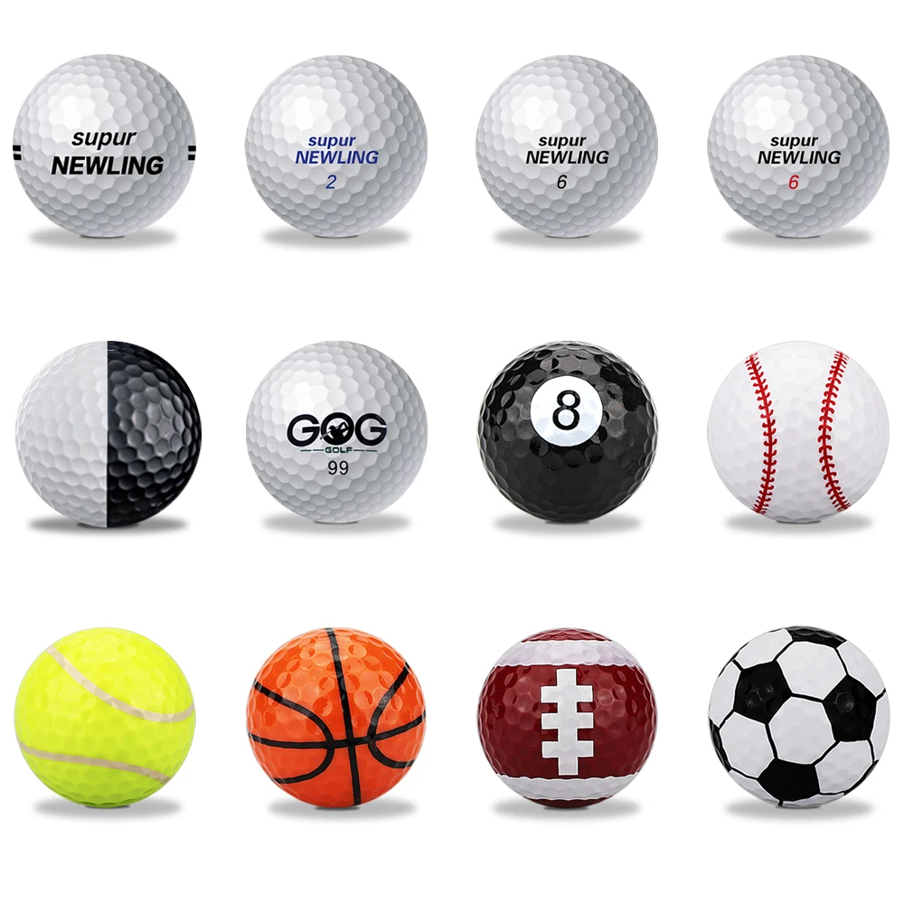 1 шт. мяч для гольфа 2 слоя 3 очень междугородной игры и практики Поддержка
