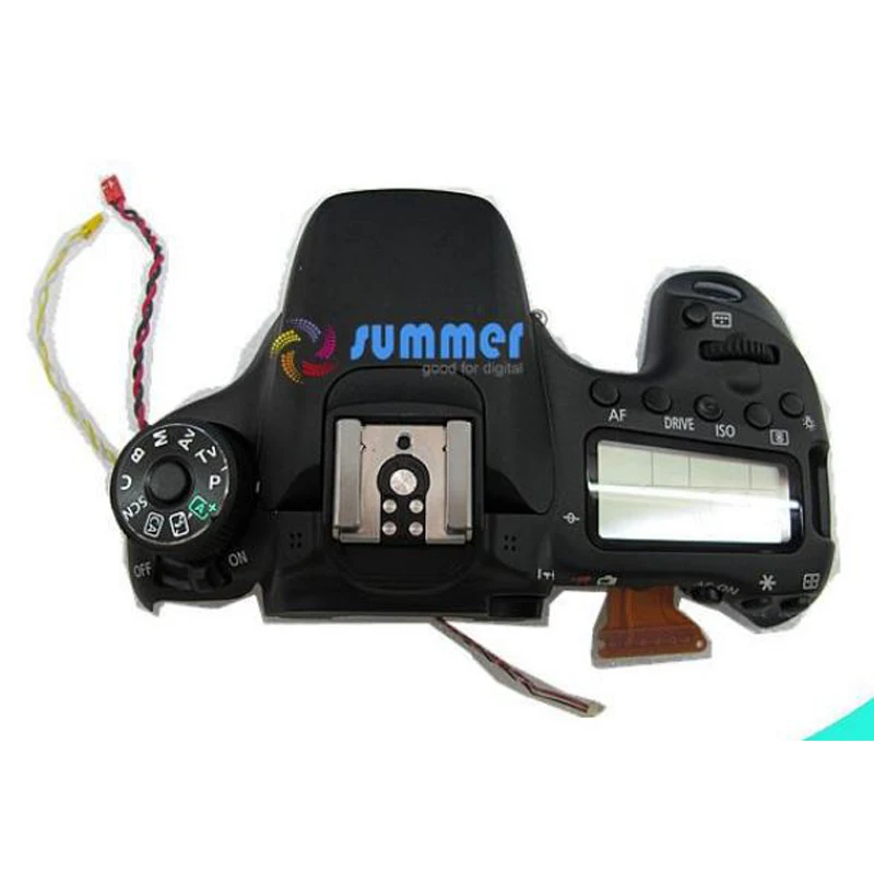 Оригинальная верхняя крышка 70D для canon открытая запасные части камеры Бесплатная