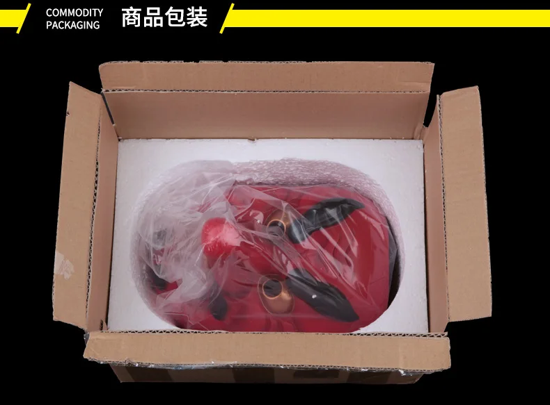 Коллекционная коллекционная маска из смолы японского самурая каучука для