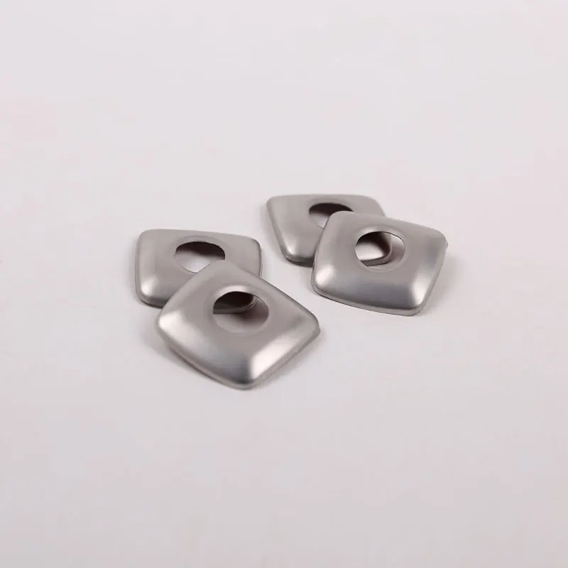 Наклейки на крышку автомобильного замка интерьера двери из нержавеющей стали