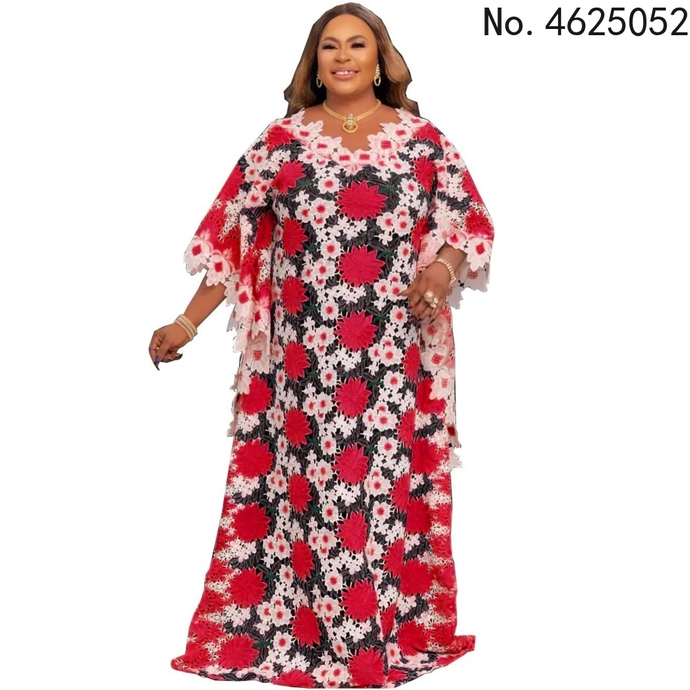 african attire for women Clothes for Women Dashiki Print Dress European Clothing Plus Size Bazin Rich Sleeveless Fashion Round Neck Maxi Vestido african robe