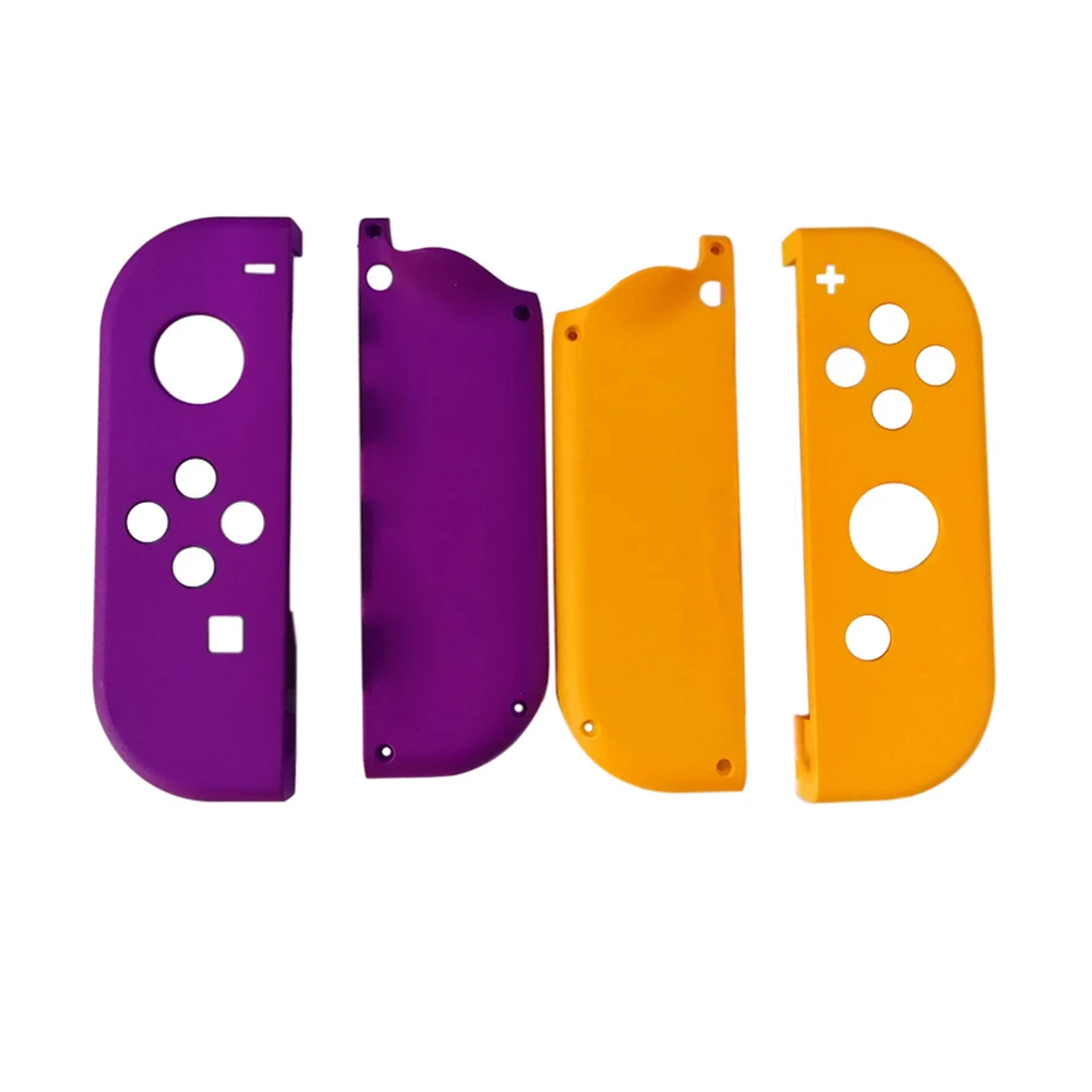 DIY Замена Полный корпус Оболочка Чехол для nintendo Switch Joy-Con контроллер фиолетовый/оранжевый