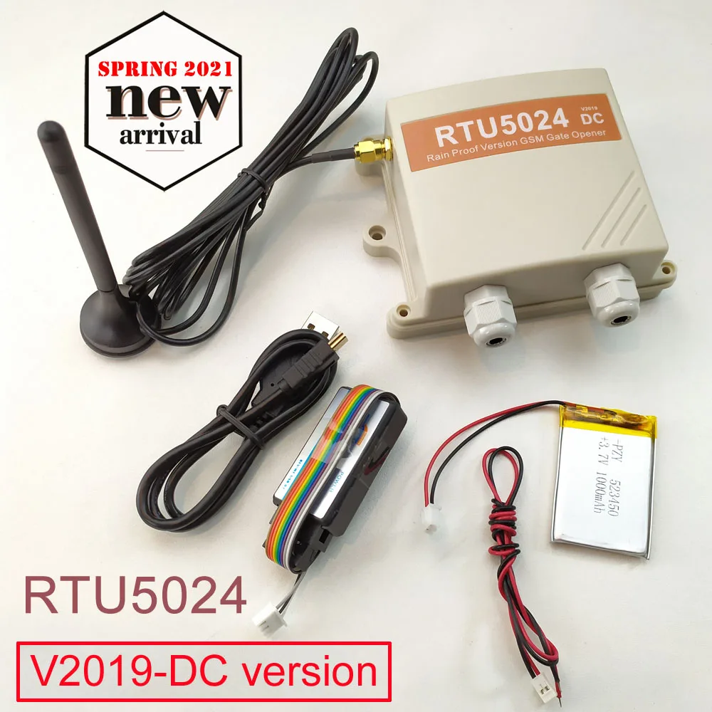 AC/DC9-36V V2019 RTU5024 WDC Водонепроницаемый Тип GSM Открыватель раздвижных ворот Реле