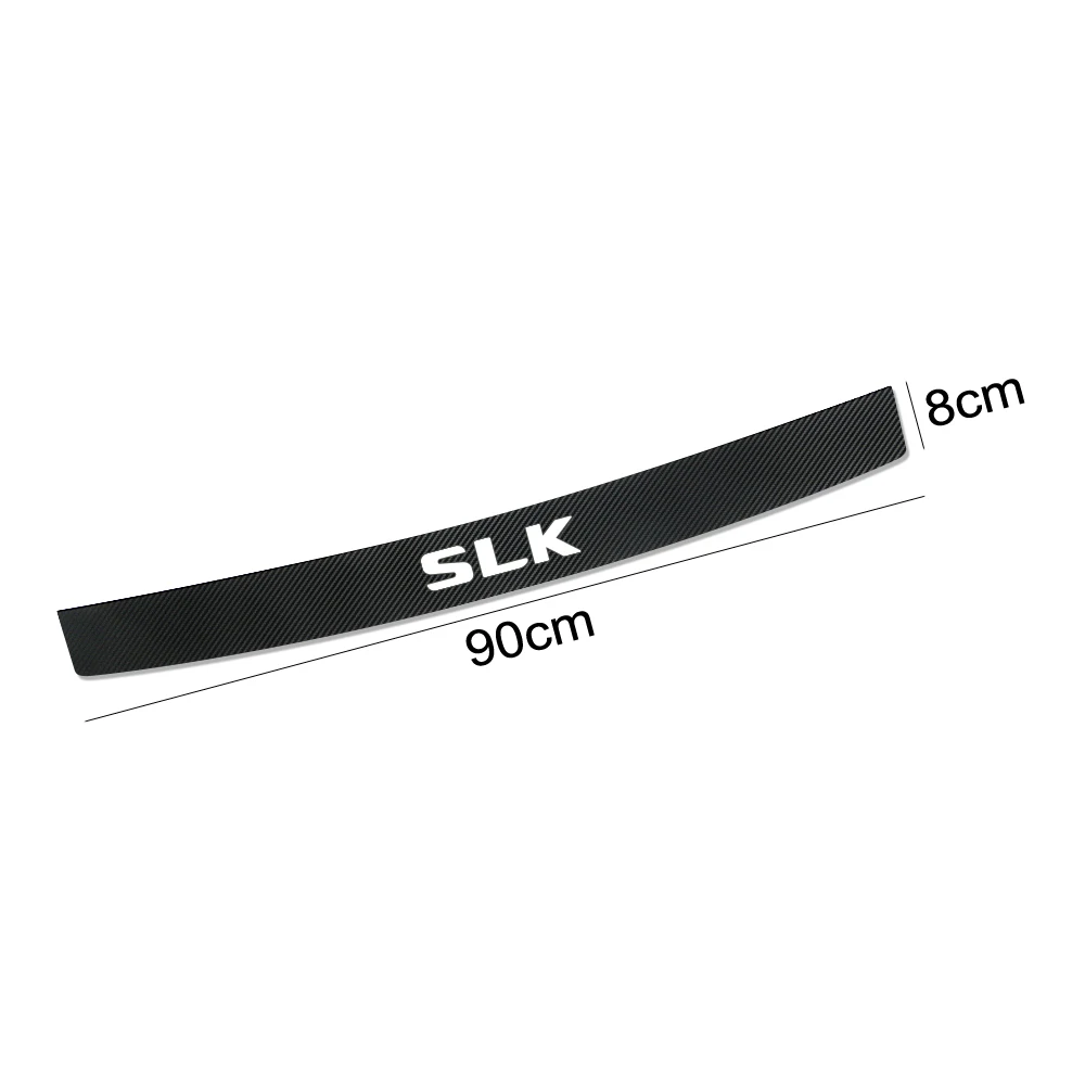 

For Mercedes Benz W124 W203 W204 A CLASS B CLASS C CLASS E CLASS S CLASS CLA CLS SL SLC SLK Car Rear Bumper Scuff Sill Sticker