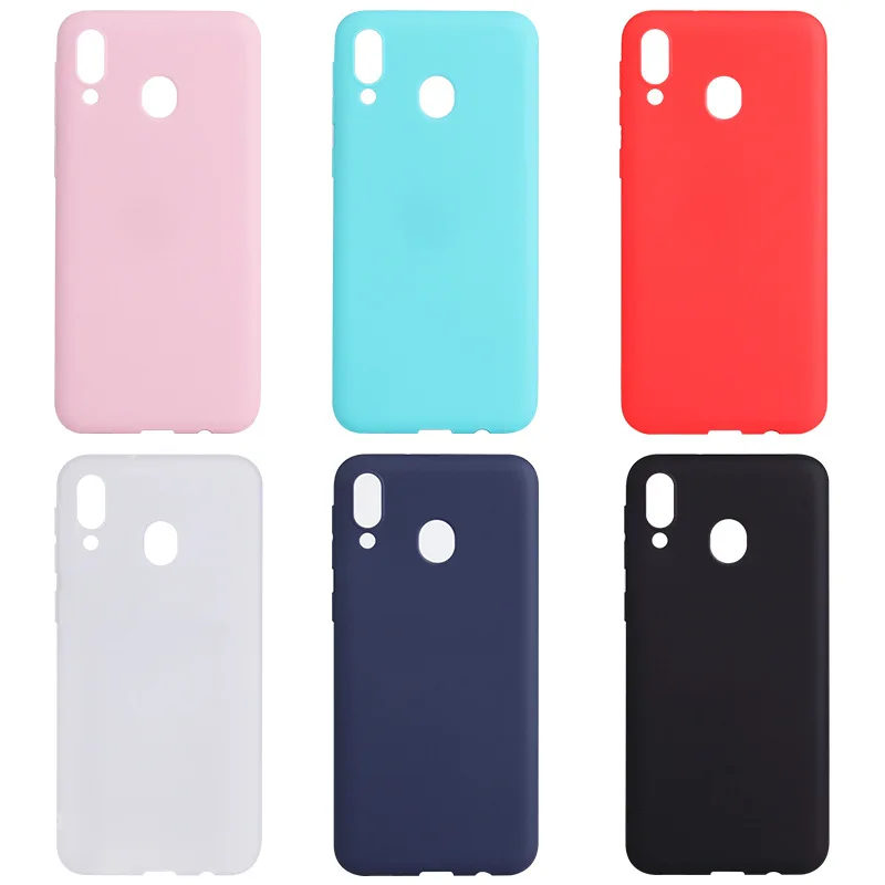 Матовый Силиконовый чехол для Samsung Galaxy A10 A01 A10S A20 A20S A20E A30 A30S A40 A50 A50S A60 A70 A51