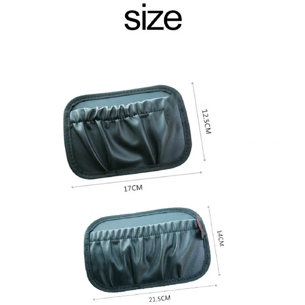 

Car Storage Bag Paste Multifunctional Organizers Faux Leather Door Stick Pockets for Auto Seats Automobiles Stowing Tidying