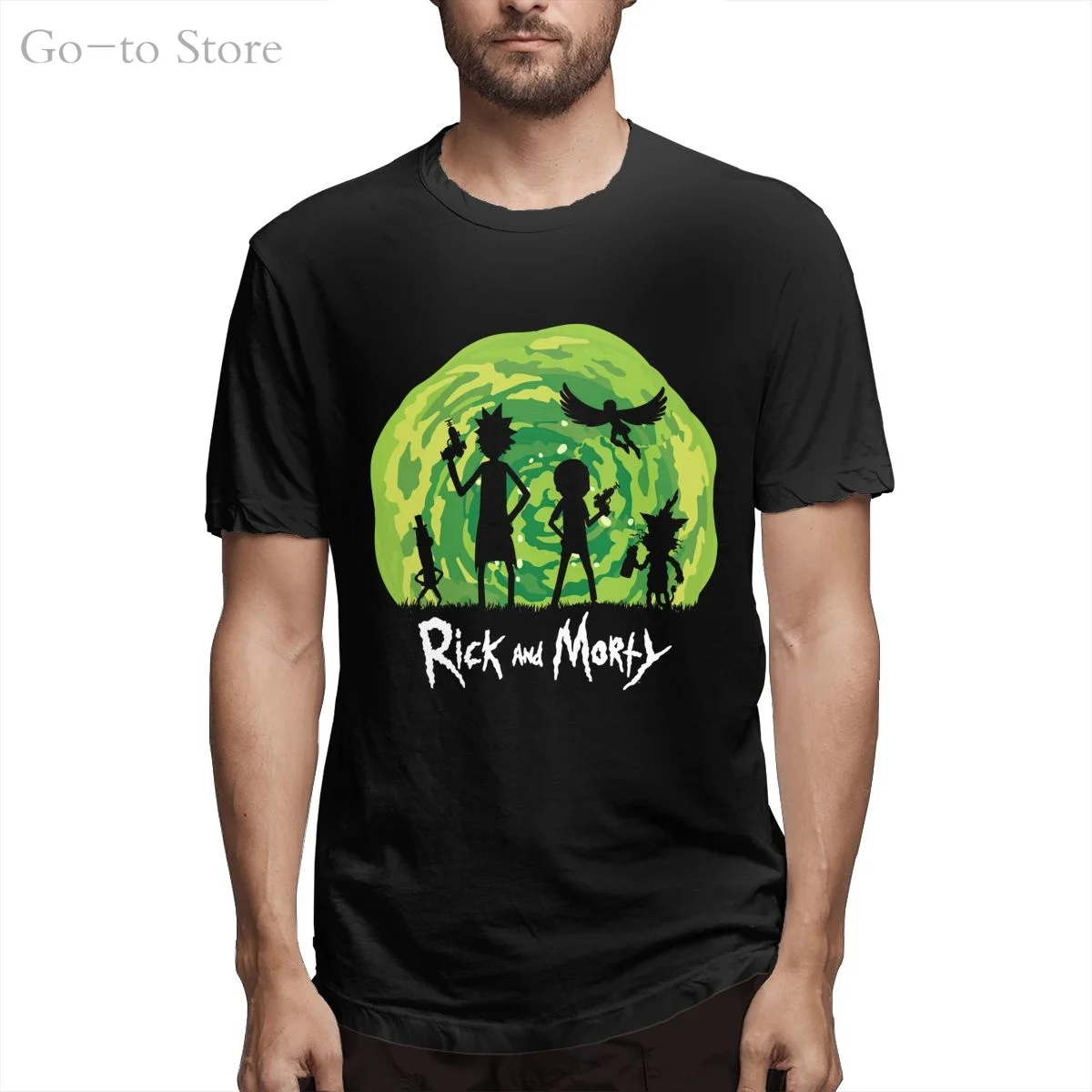 

Schwifty Patrol Cool And Funny Short Sleeved Casual Fashion Cotton T-shirt Tee Shirts