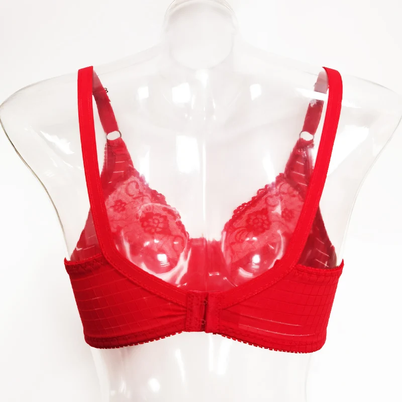 

Bra for Women Plus Size Bra D E F Cup Sexy Lace Big Size Full Coverage Fashion Ultra Thin Underwear 32 34 36 38 40 42 44 46