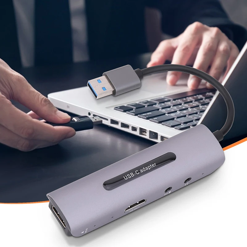 KuWFi USB3.0 к HDMI HD ТВ адаптер кабель 4K конвертер для ПК ноутбука планшета конверсионная линия компьютерные аксессуары