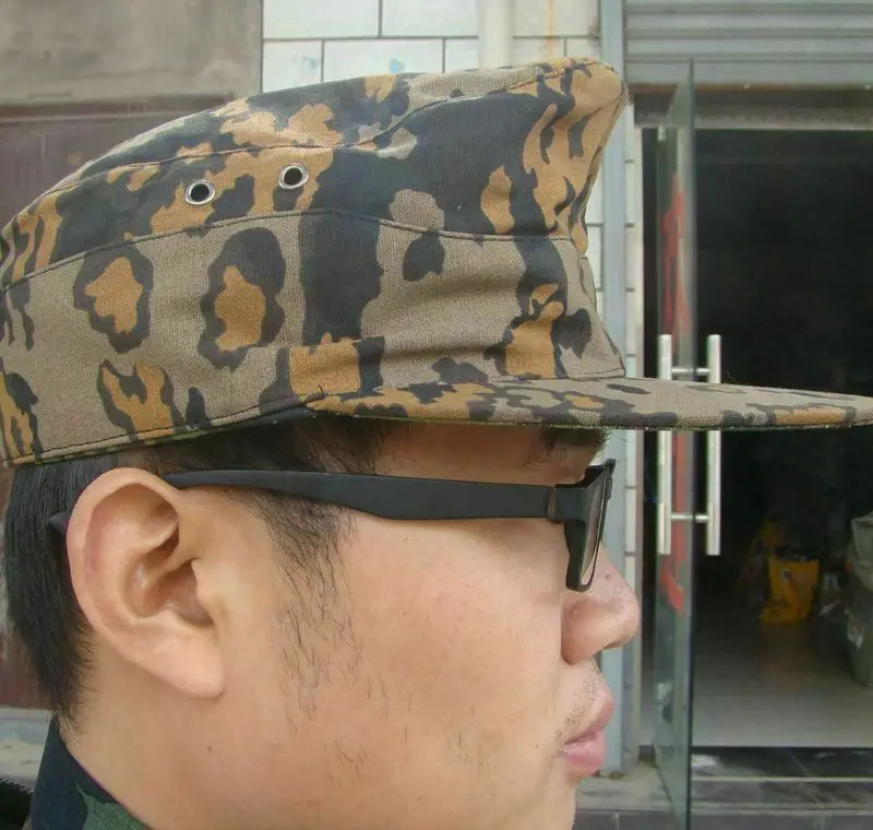 Двухсторонняя камуфляжная шляпка WW2 оклейка Размеры M L XL|Кепки для туризма| |