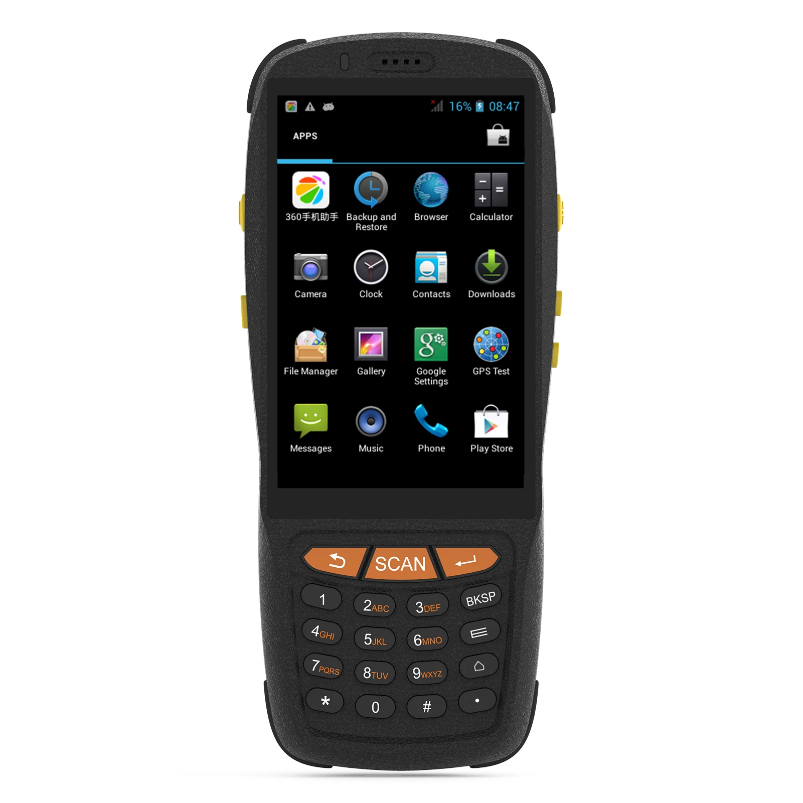 Сканер штрих кода Android КПК портативный POS терминал инвентаризатор 1D/2D/QR сканер 4G Wi