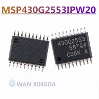 new original msp430g2553ipw20 single chip microcomputer chip ic package tssop 20 16 bit microcontroller
