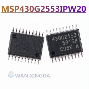 New original MSP430G2553IPW20 single-chip microcomputer chip IC package TSSOP-20 16-bit microcontroller