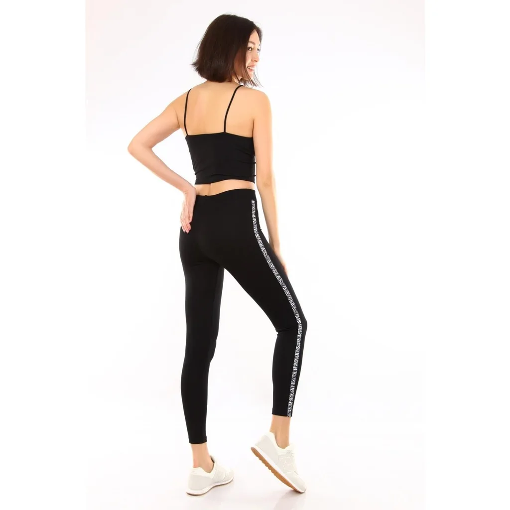 Almila Zebra Side Belt Women Leggings 4023