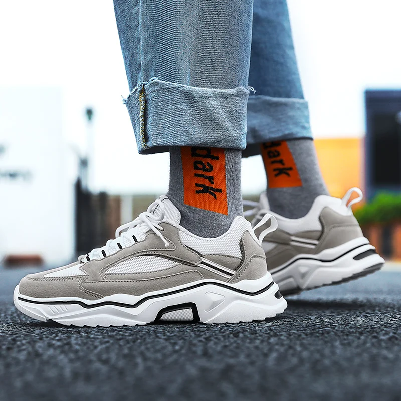 

Men Casual Shoes Casual Shoes Man White Breathable Black Leisure Sapato Summer Sneakers Sneaker Shoe Men's Fashion Men