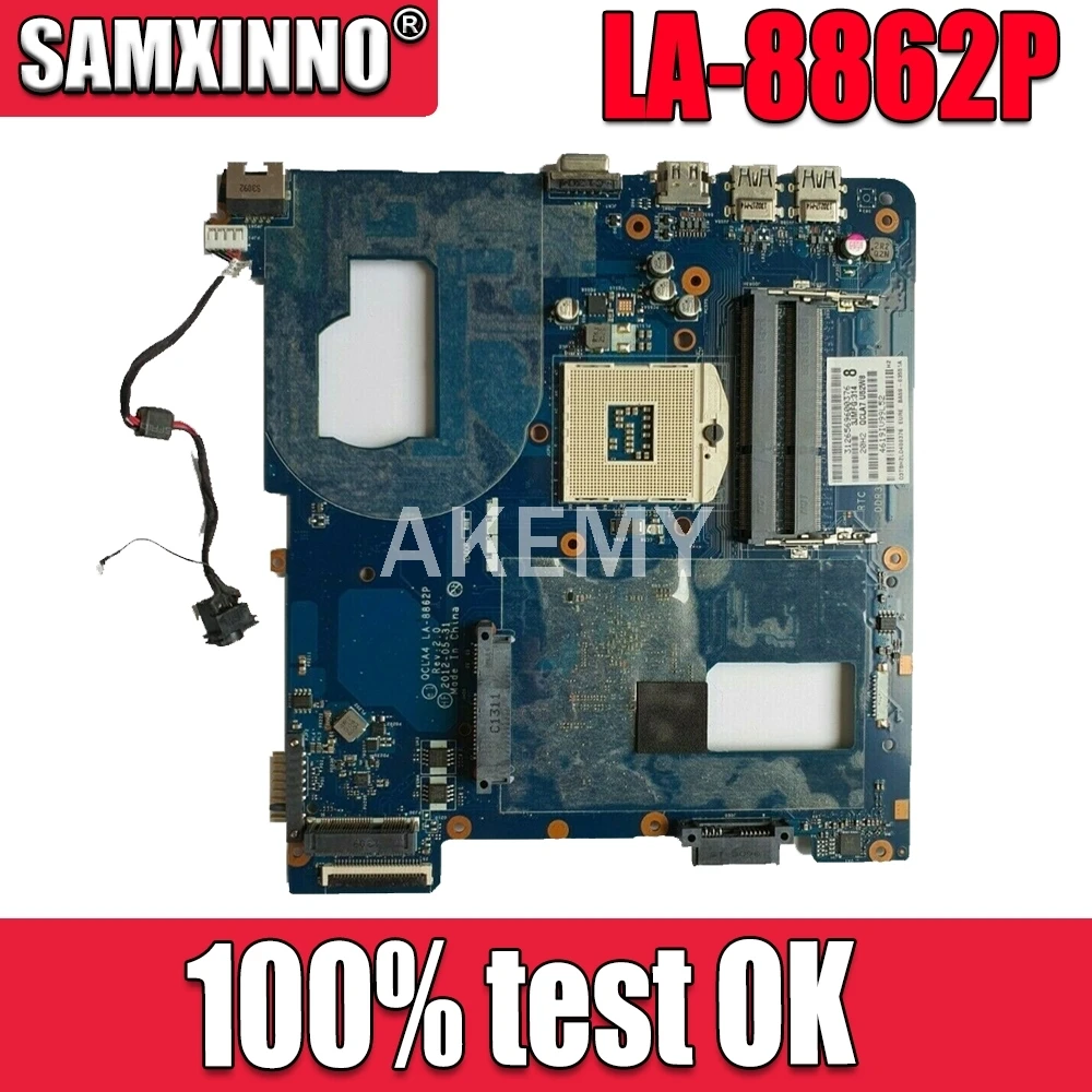 

AKemy для Samsung NP-350V5C 350V5X материнская плата для ноутбука QCLA4 LA-8862P HM76 DDR3 Материнская плата 100% протестированная Быстрая доставка