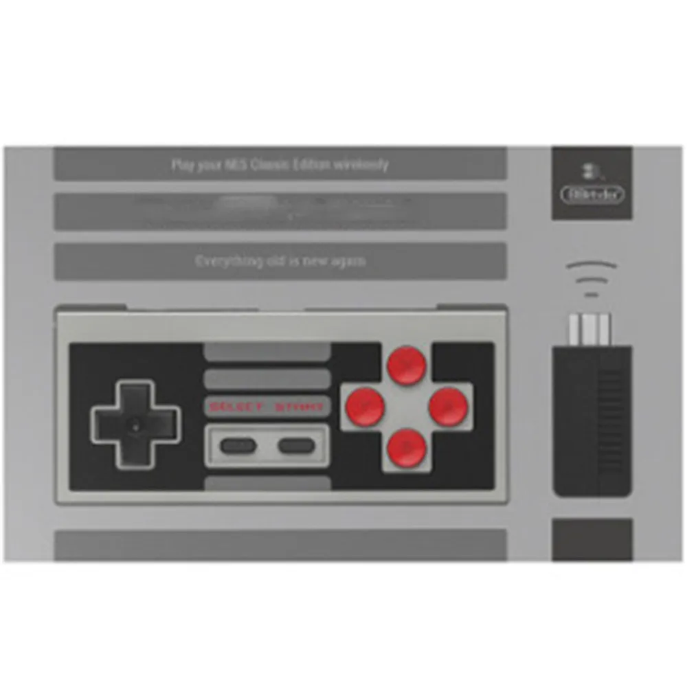 

New 2.4G Bluetooth Gamepad & Mini Wireless Controller Gamepad Kit for 8BITDO NES30 Classic Wireless Console Kit