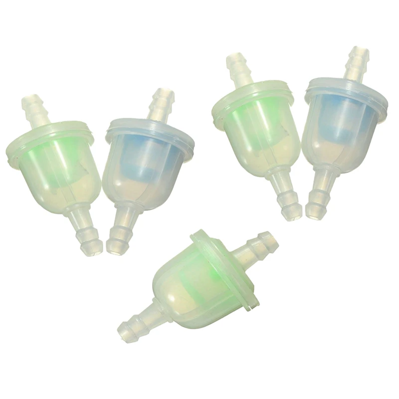 

5x Plastic Fuel Filter m I/D x 5.5mm O/D For Mini Dirt Moto Bikes Ran Color