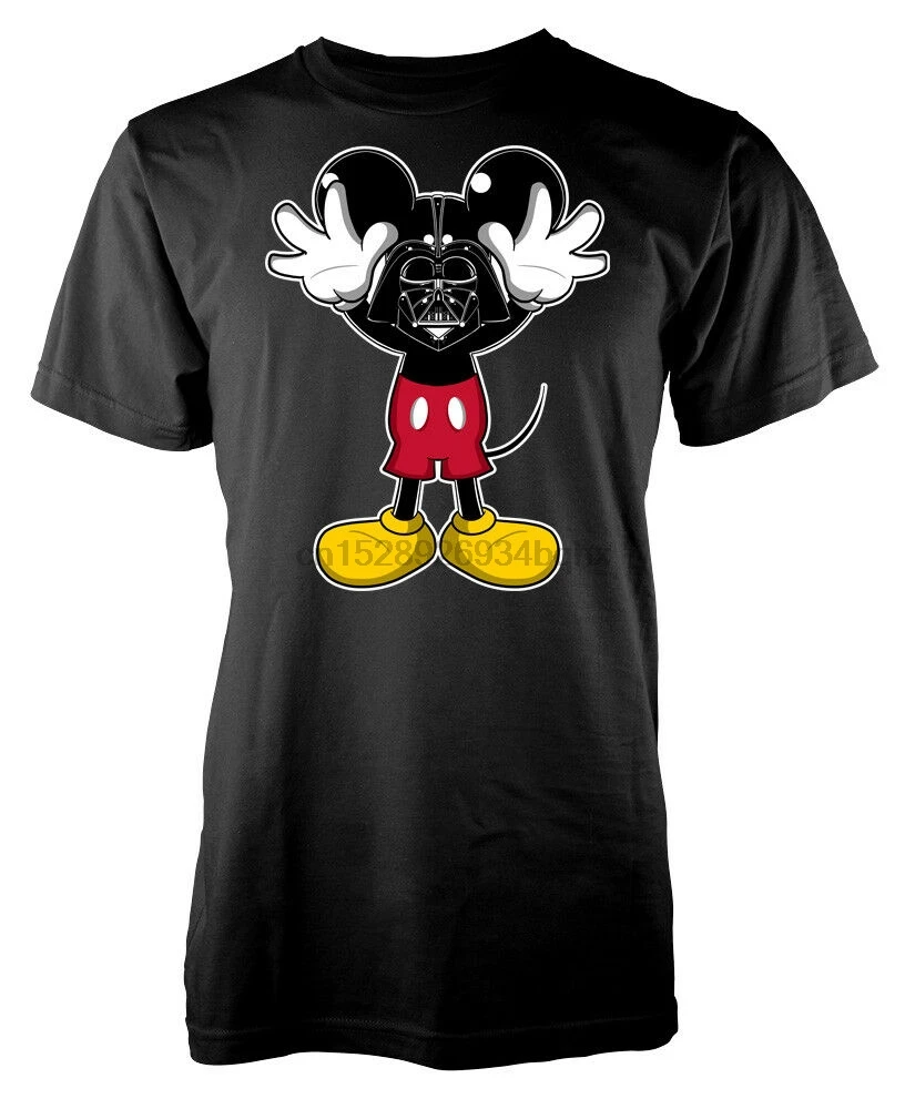 Дарт Микки Вейдер мышь войны Звездная футболка S XXL| |