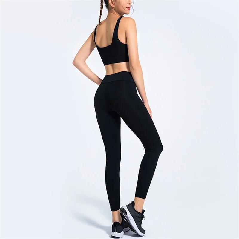 Комплект для йоги одежда тренировок женщин спортивная спортивный костюм женская