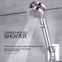 20mm universal shower head detachable handheld shower head pressure boosting plastic water sprayer household bathroom showerhead