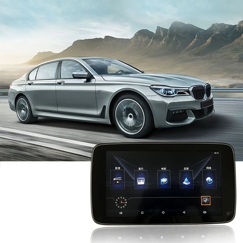 Android 8 1 автомобильный dvd плеер подголовник монитор для BMW X5 (F15) X6 2014 Автомобильный