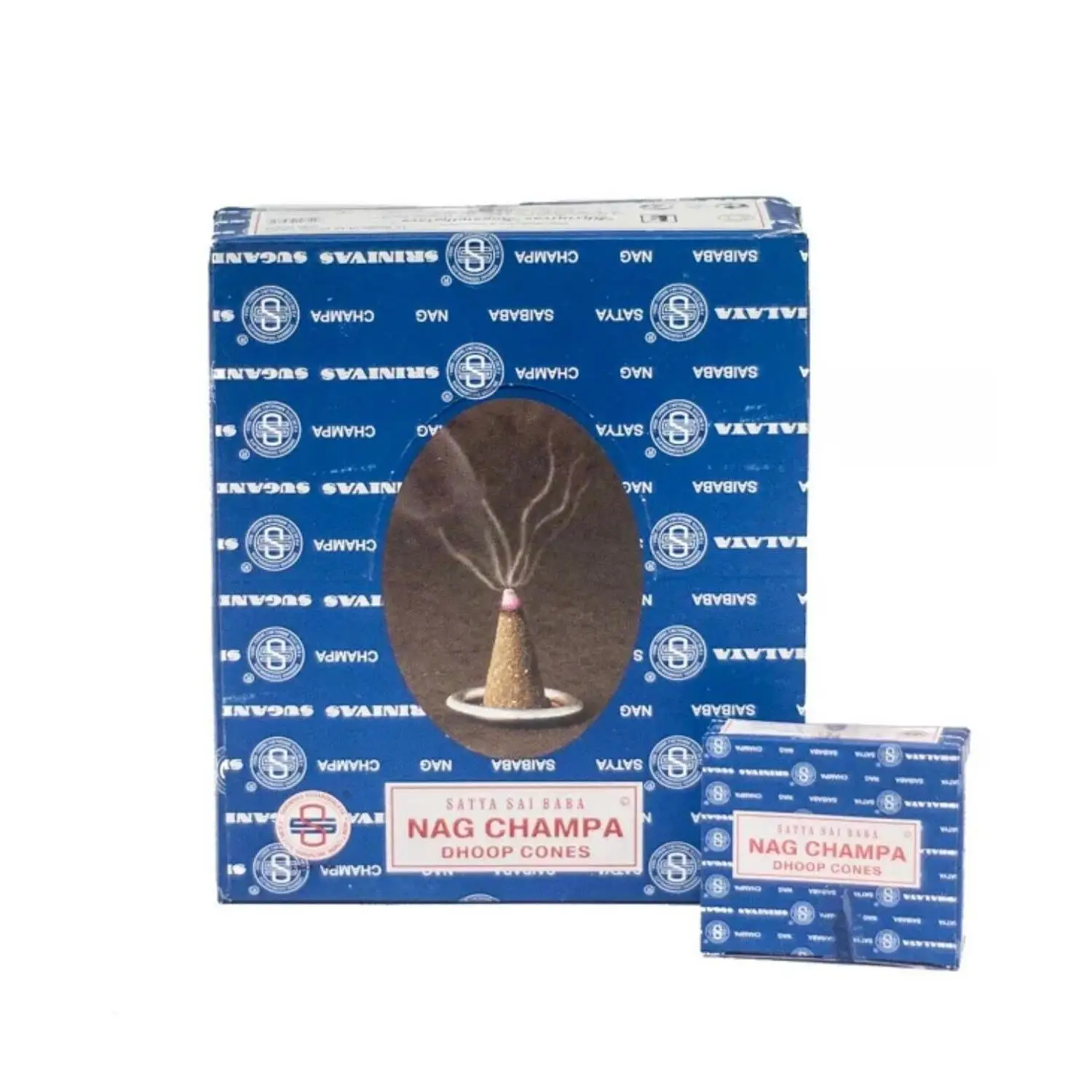 Конусы для благовоний SATYA CHAMPA NAG упаковка из 12 коробок конусов 8908005960096 | Дом и сад