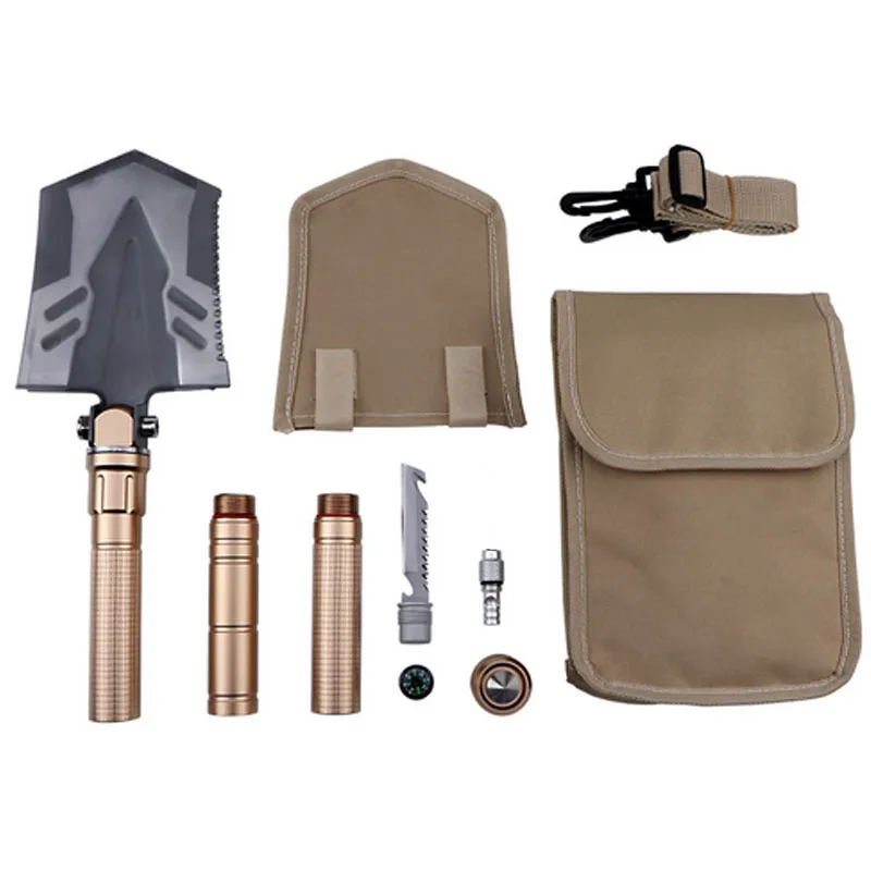 Складная Военная лопатка тактическая многофункциональная для улицы Самородки